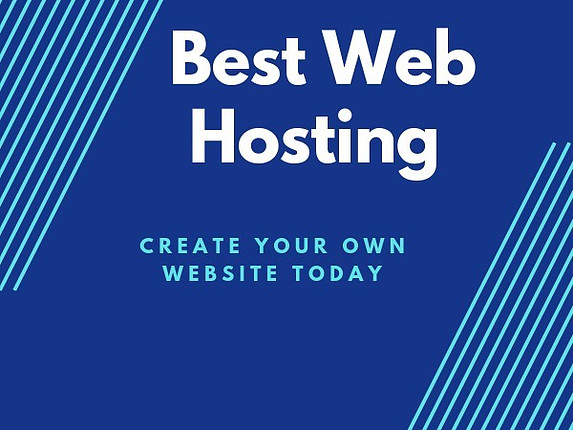 best web hosting 2020, image shows big text that reads best web hosting