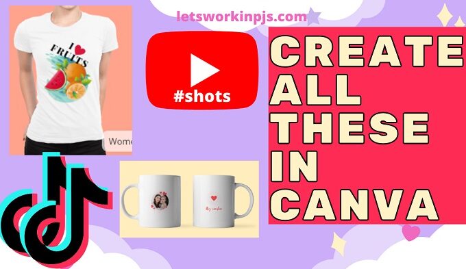 How To Create T-Shirts And Coffee Mugs In Canva